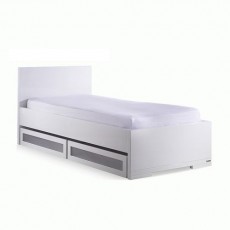 Glossy single bed