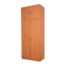 Double wardrobe with extra storage
